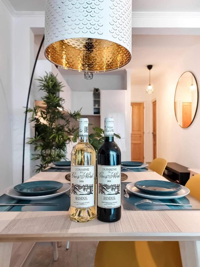 Le Soleil Residence La Fontaine Les Sablettes Plage ลาแซน-ซูร์-แมร์ ภายนอก รูปภาพ