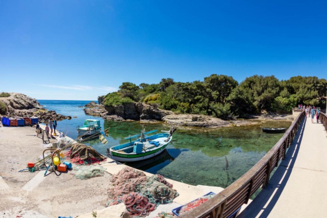 Le Soleil Residence La Fontaine Les Sablettes Plage ลาแซน-ซูร์-แมร์ ภายนอก รูปภาพ